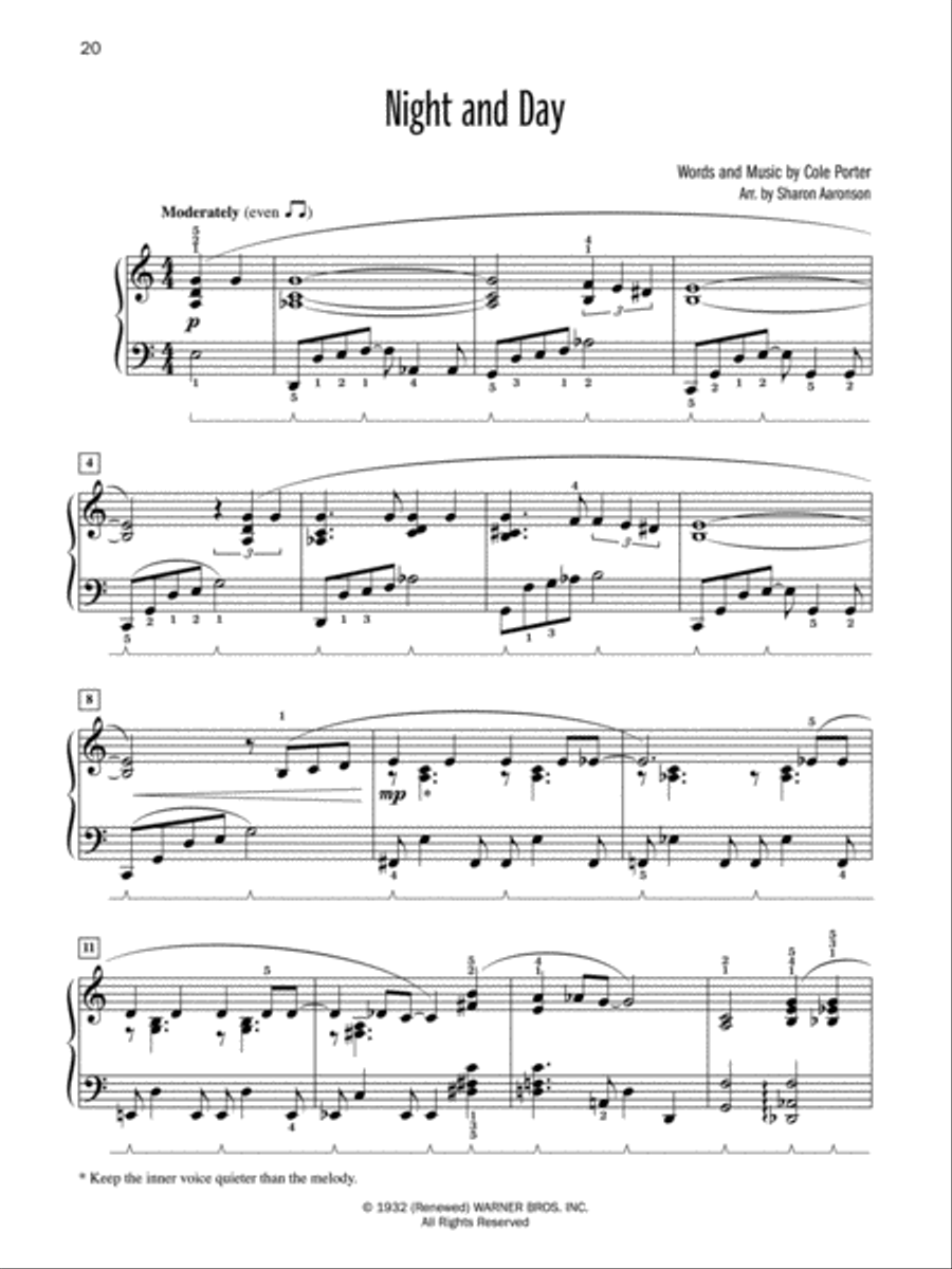 Top 10 Jazz Standards Top 10 Jazz Standards Piano Solo scores gallery preview page 5