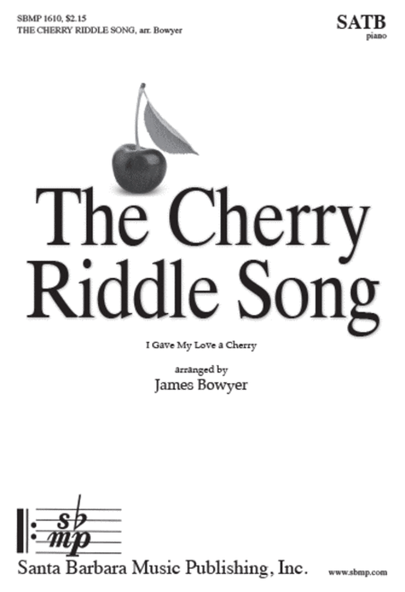 The Cherry Riddle Song - SATB octavo