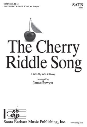 Book cover for The Cherry Riddle Song - SATB octavo