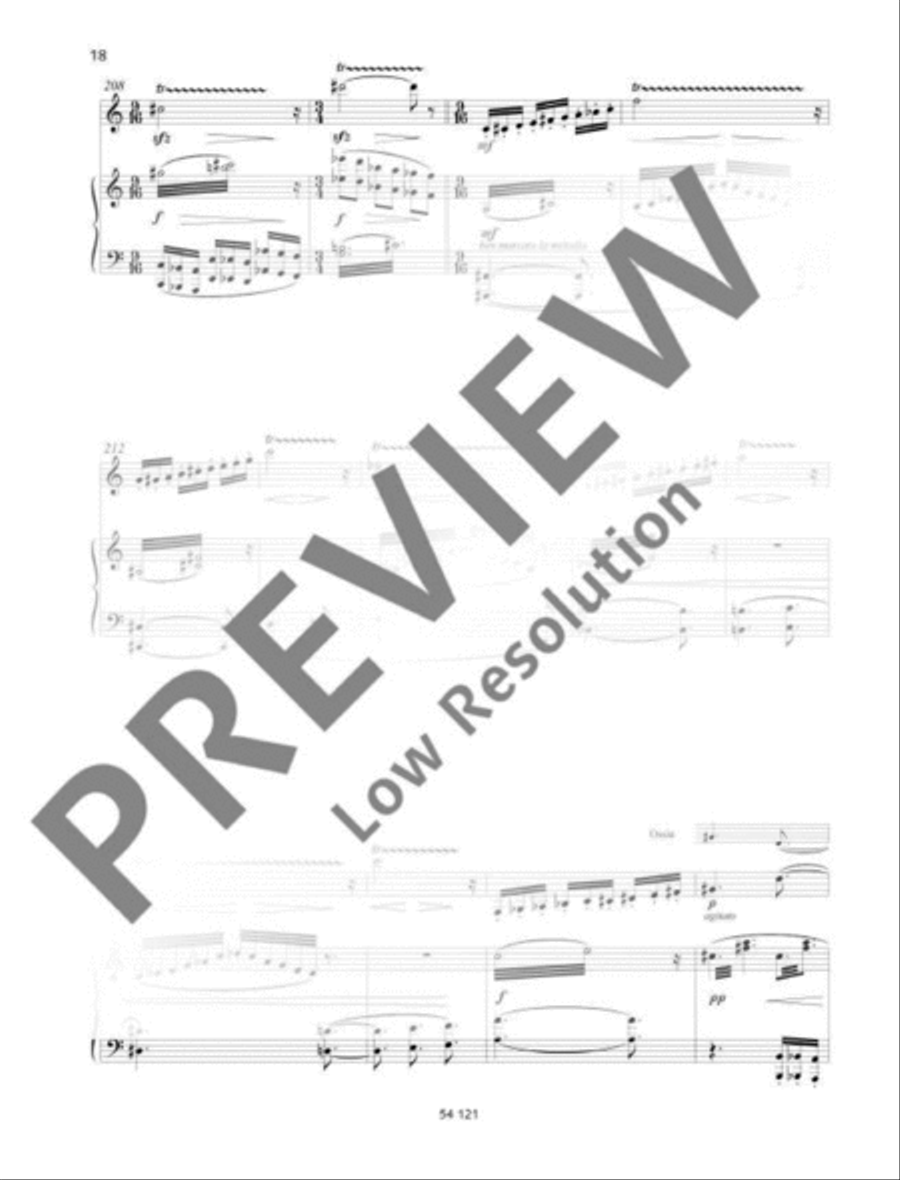 Concerto B-Flat Clarinet scores gallery preview page 19