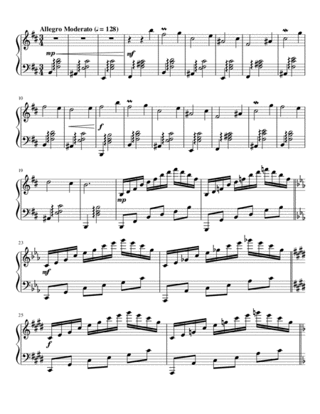 Opus 116, Three Dreamscapes for Piano Solo (7 - 9) image number null