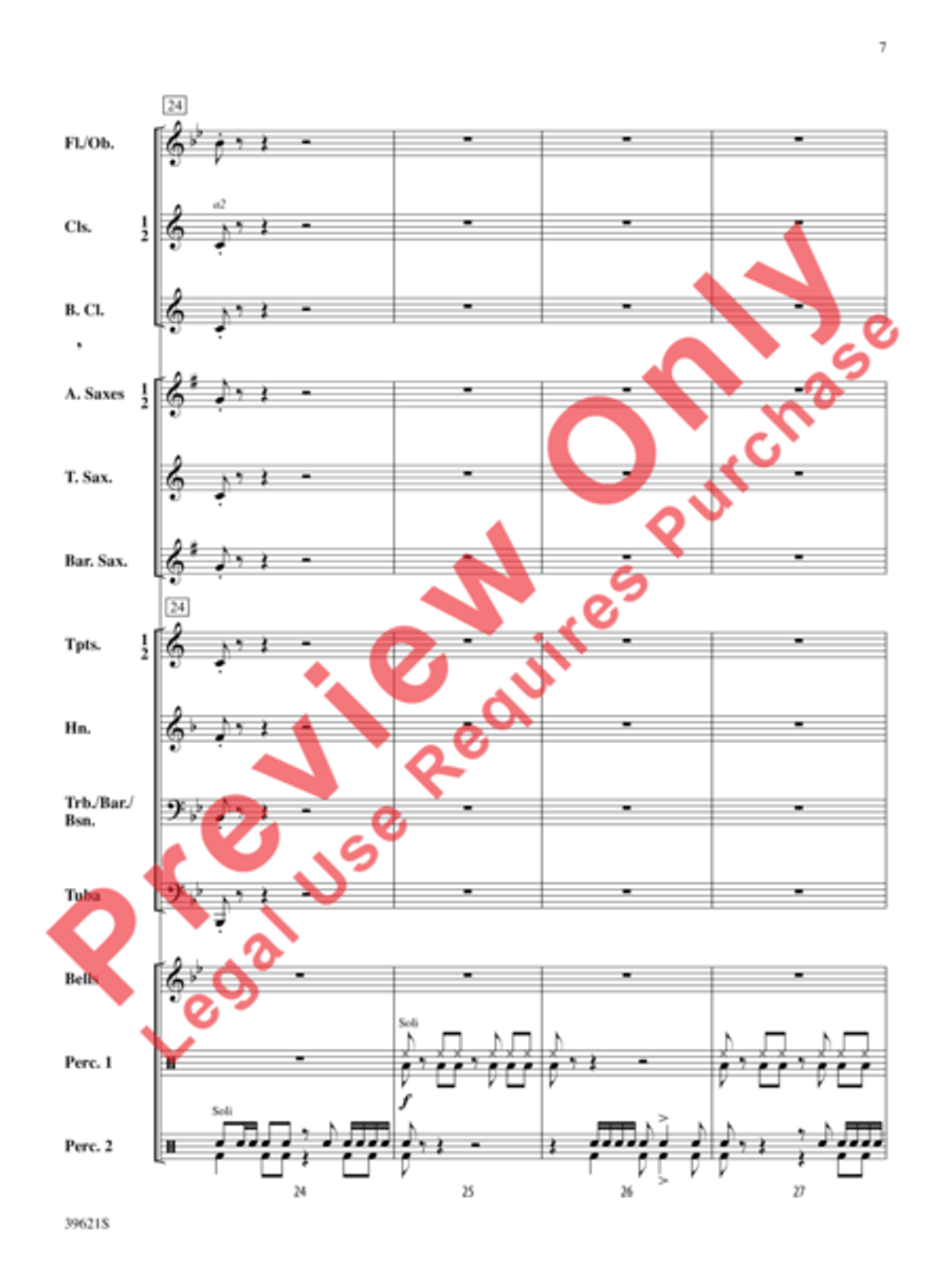 Clowning Around Clowning Around Concert Band scores gallery preview page 8