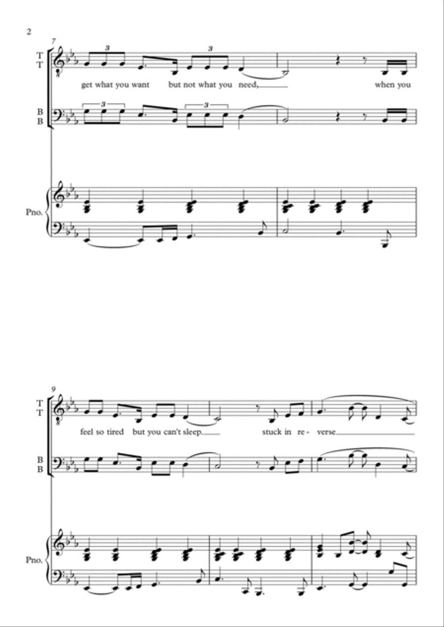 Fix You TTBB scores gallery preview page 2
