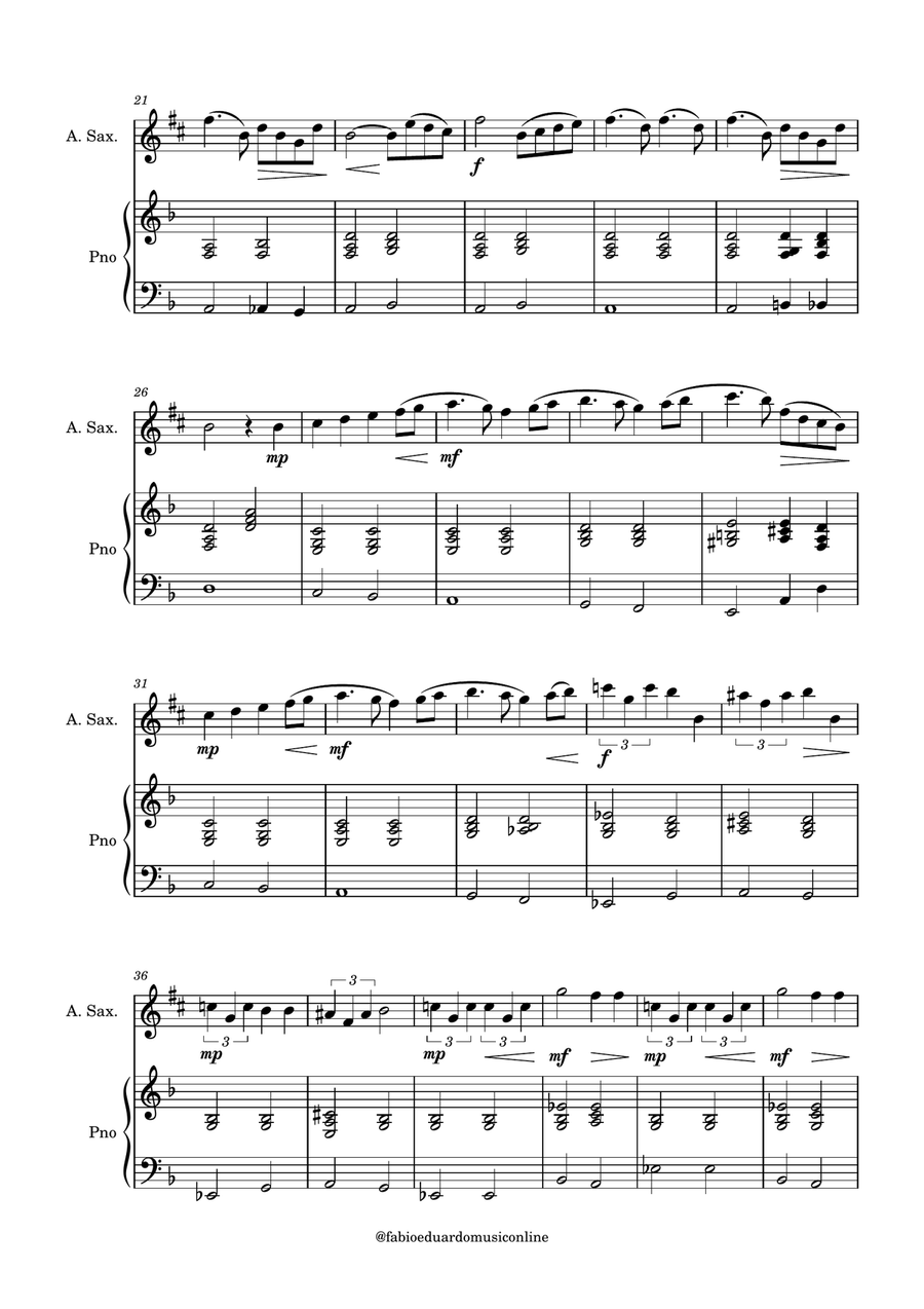 Swan Lake (Tchaikovsky) + FREE Mp3 Playback + Pdf Solo and Piano Parts Alto Saxophone scores gallery preview page 3