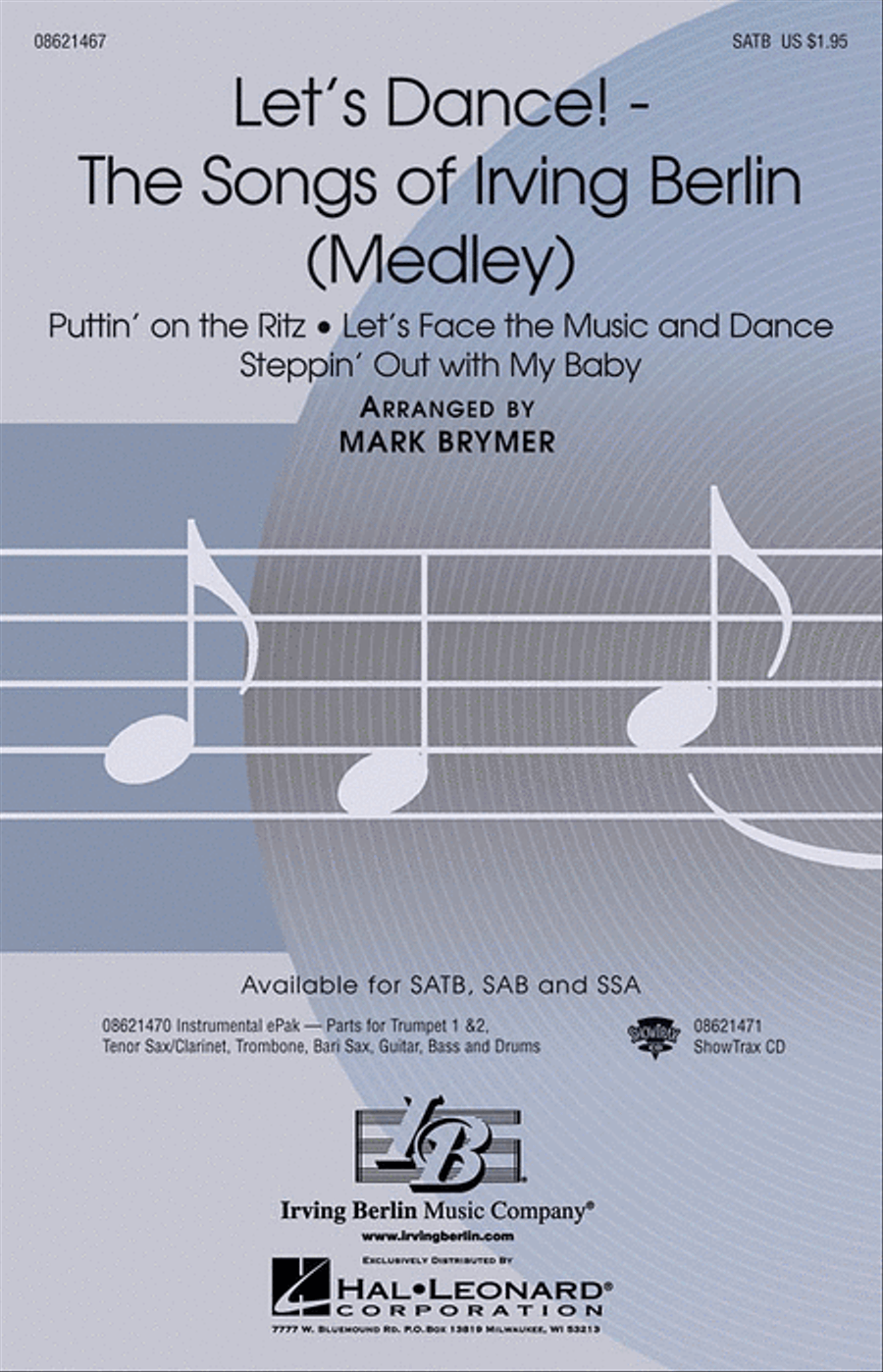Let's Dance! - The Songs of Irving Berlin (Medley) Show Choir scores gallery preview page 1