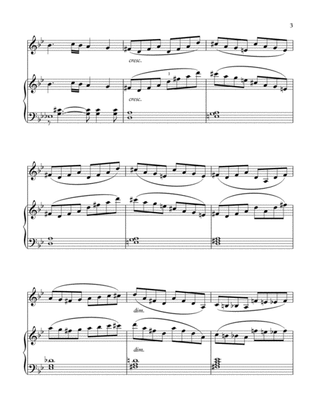 "Theme From Symphony No.40"-Piano Background for Trumpet and Piano image number null