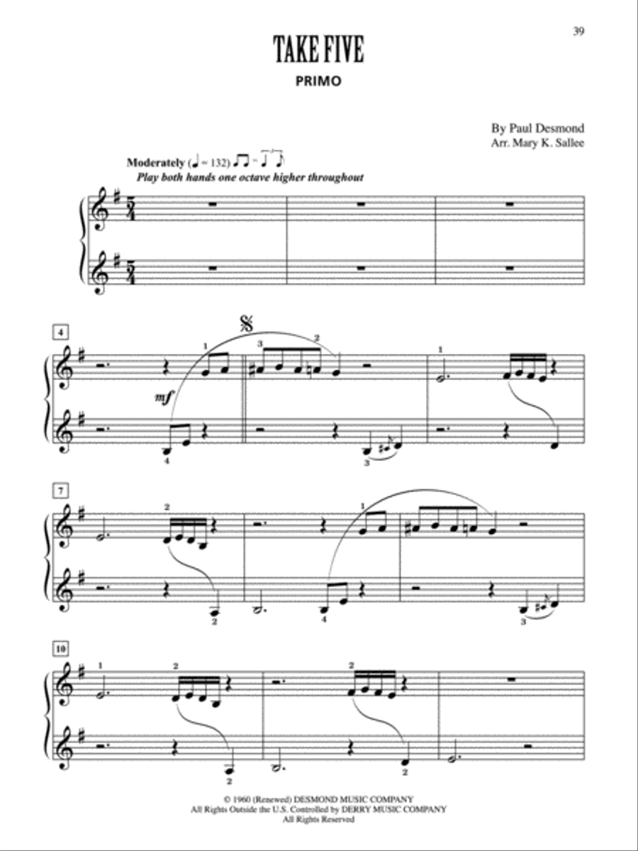 Duet Showstoppers Small Ensemble scores gallery preview page 6