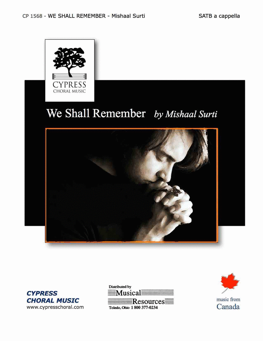 We Shall Remember We Shall Remember 4-Part scores gallery preview page 1