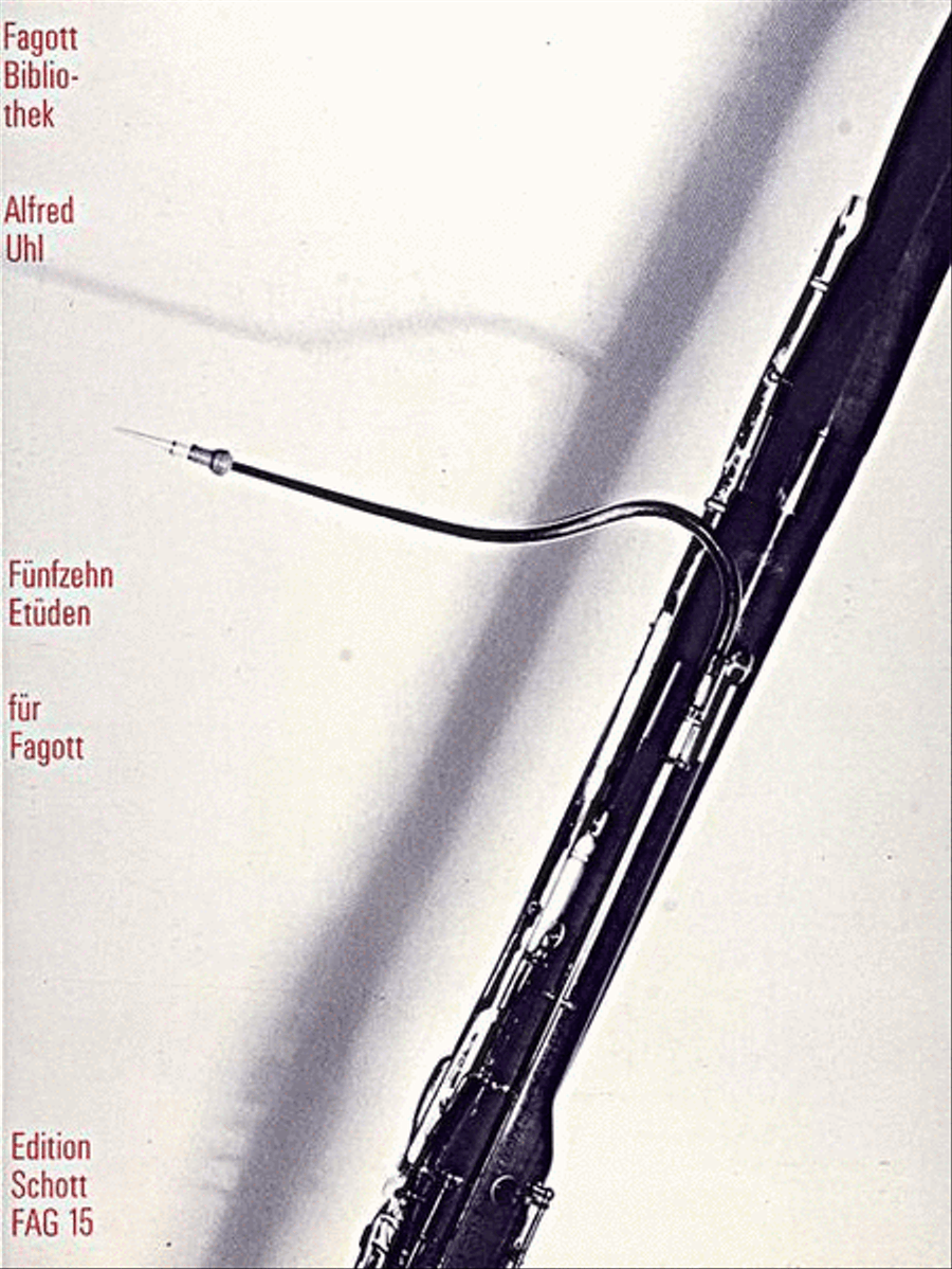 15 Studies 15 Studies Bassoon Solo scores gallery preview page 1