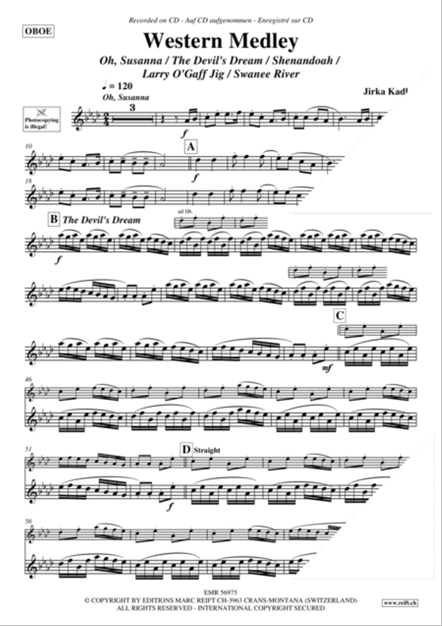Western Medley Western Medley Piano Accompaniment scores gallery preview page 3
