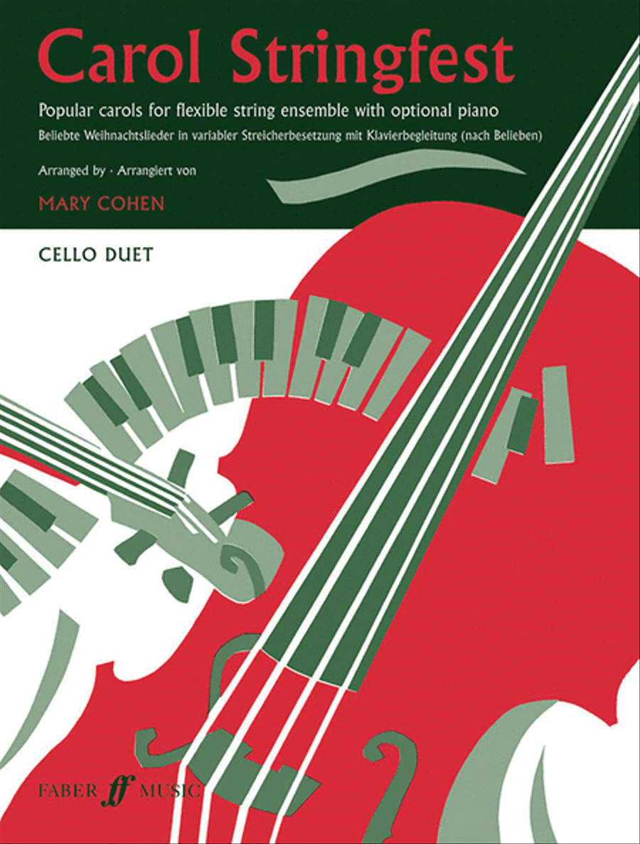 Carol Stringfest String Duet scores gallery preview page 1
