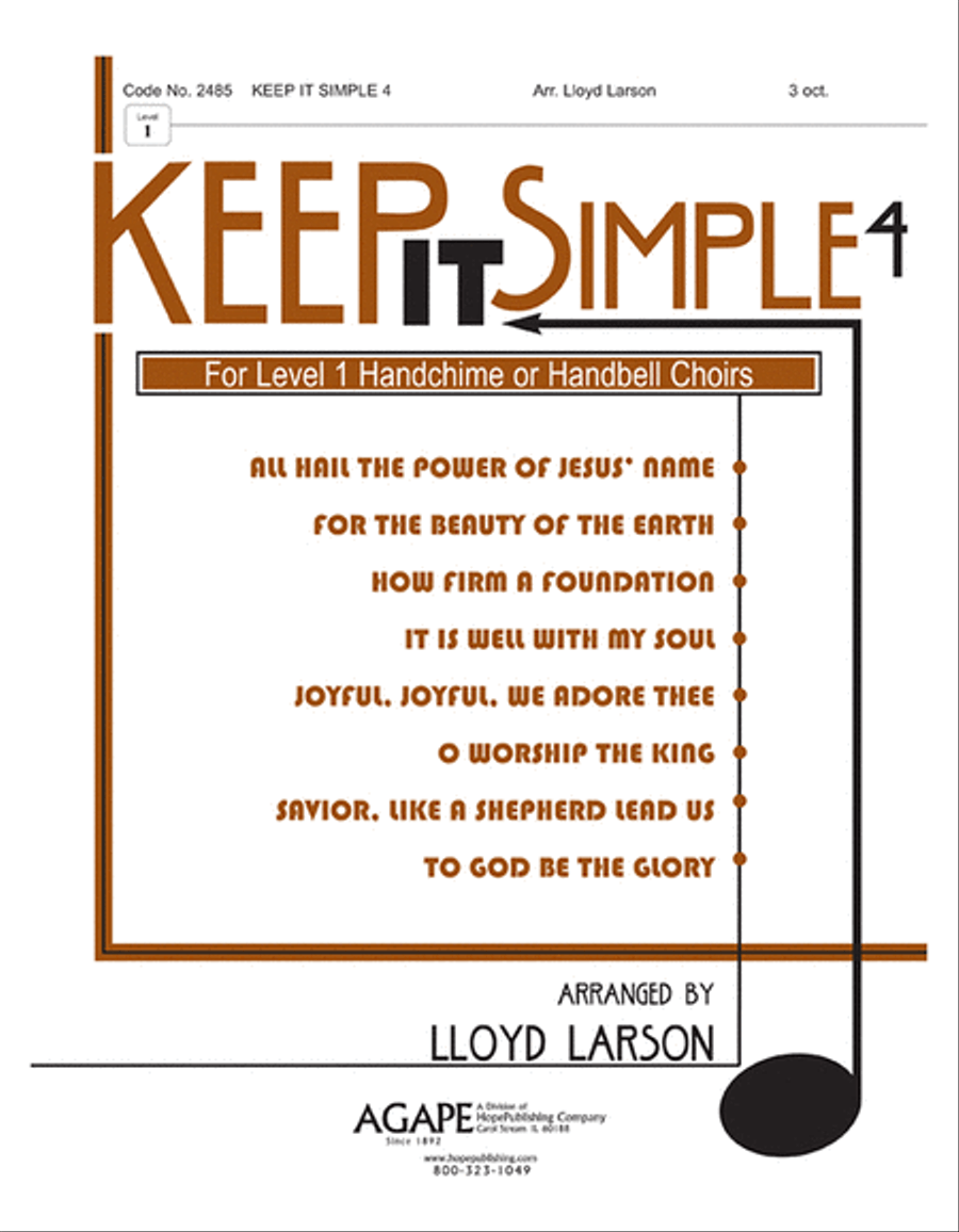 Keep It Simple 4 3-Octaves scores gallery preview page 1