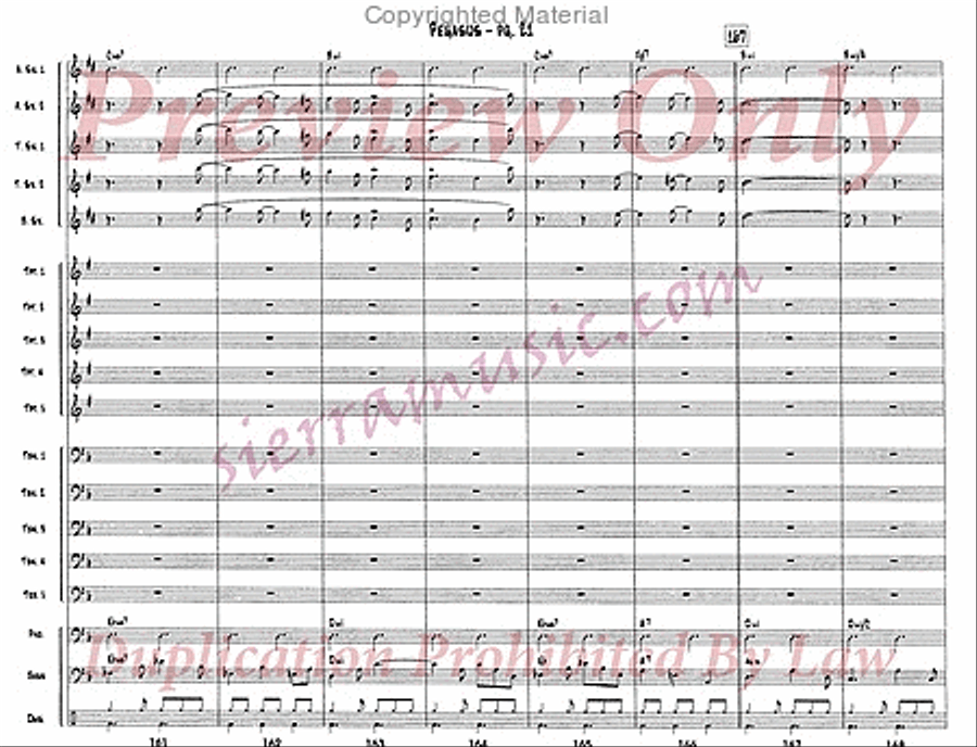 Pegasus Pegasus Jazz Ensemble scores gallery preview page 22
