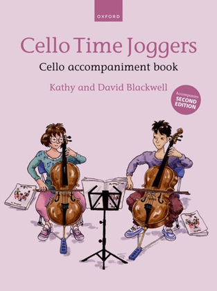 Book cover for Cello Time Joggers Cello Accompaniment Book (for Second Edition)