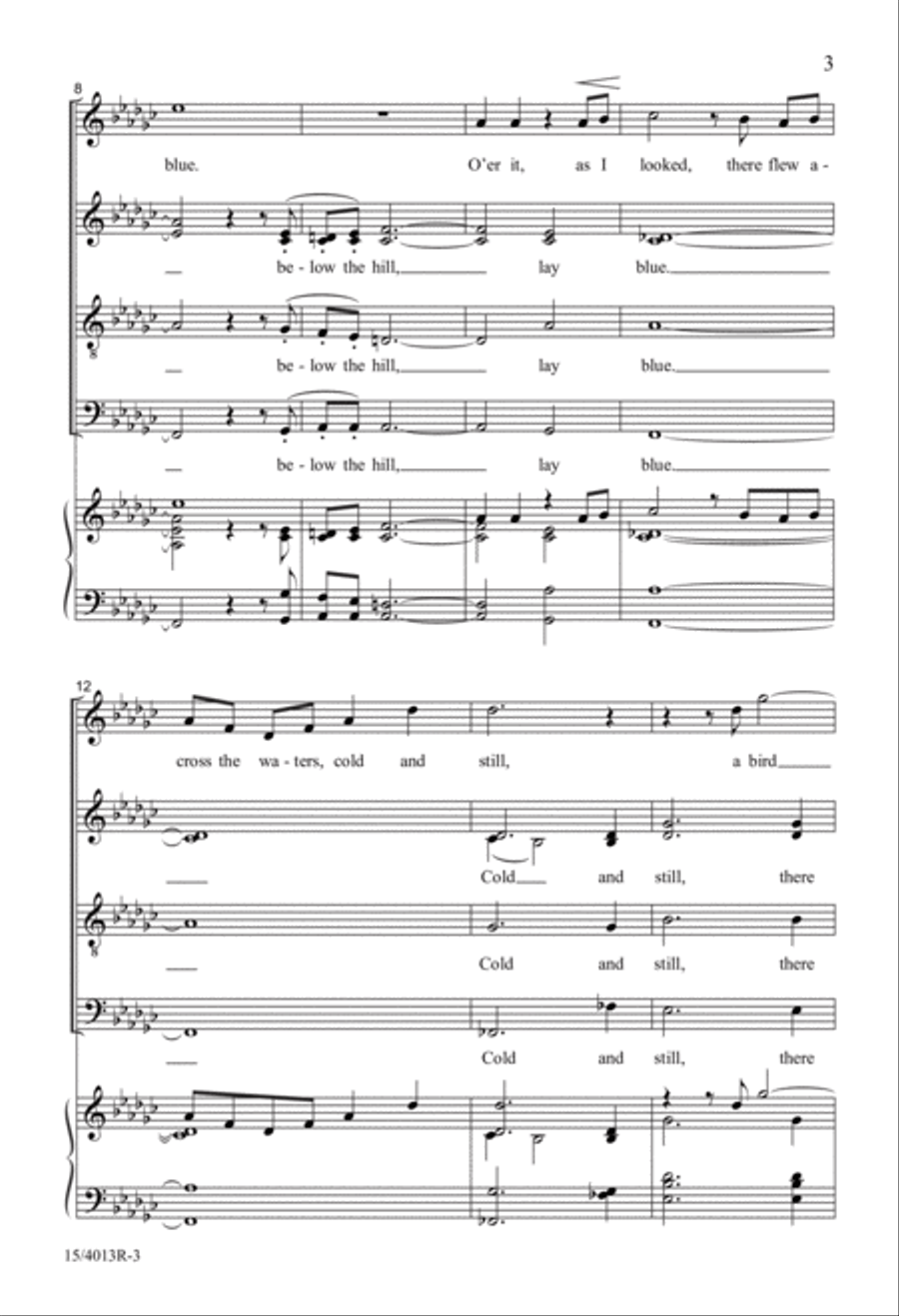 The Blue Bird The Blue Bird 4-Part scores gallery preview page 3