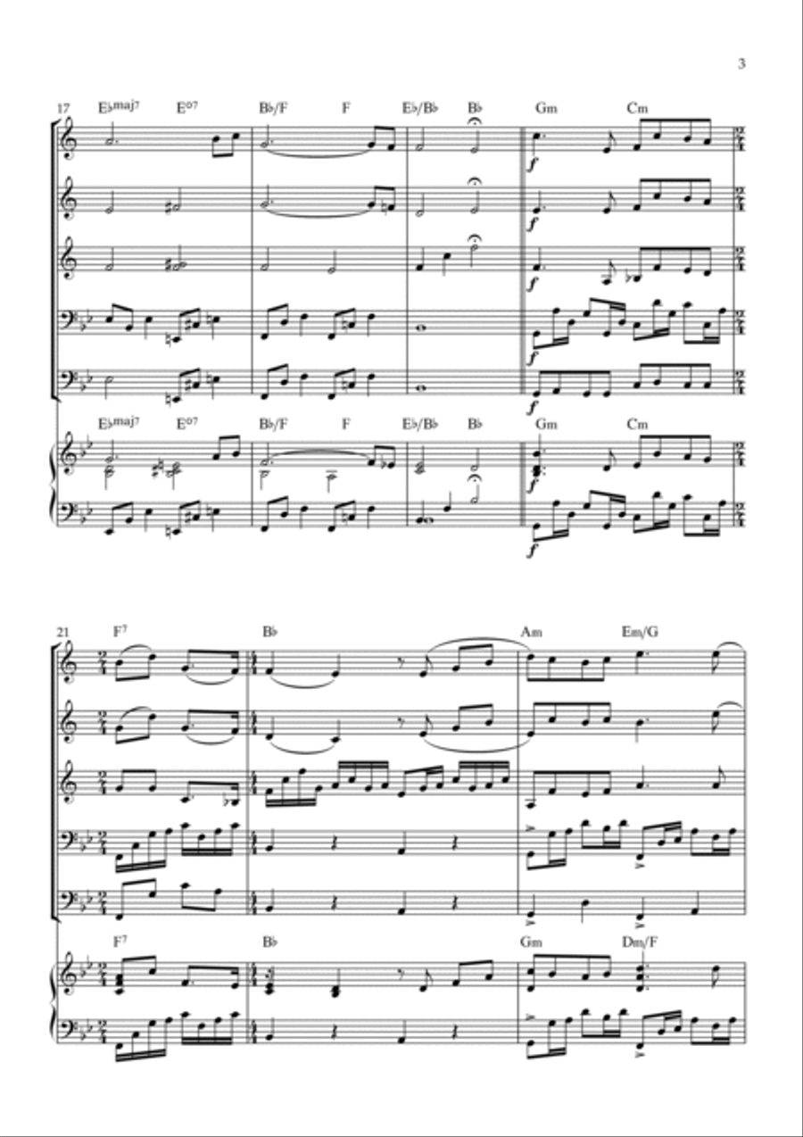 Love Theme (tema D'amore) Horn scores gallery preview page 3