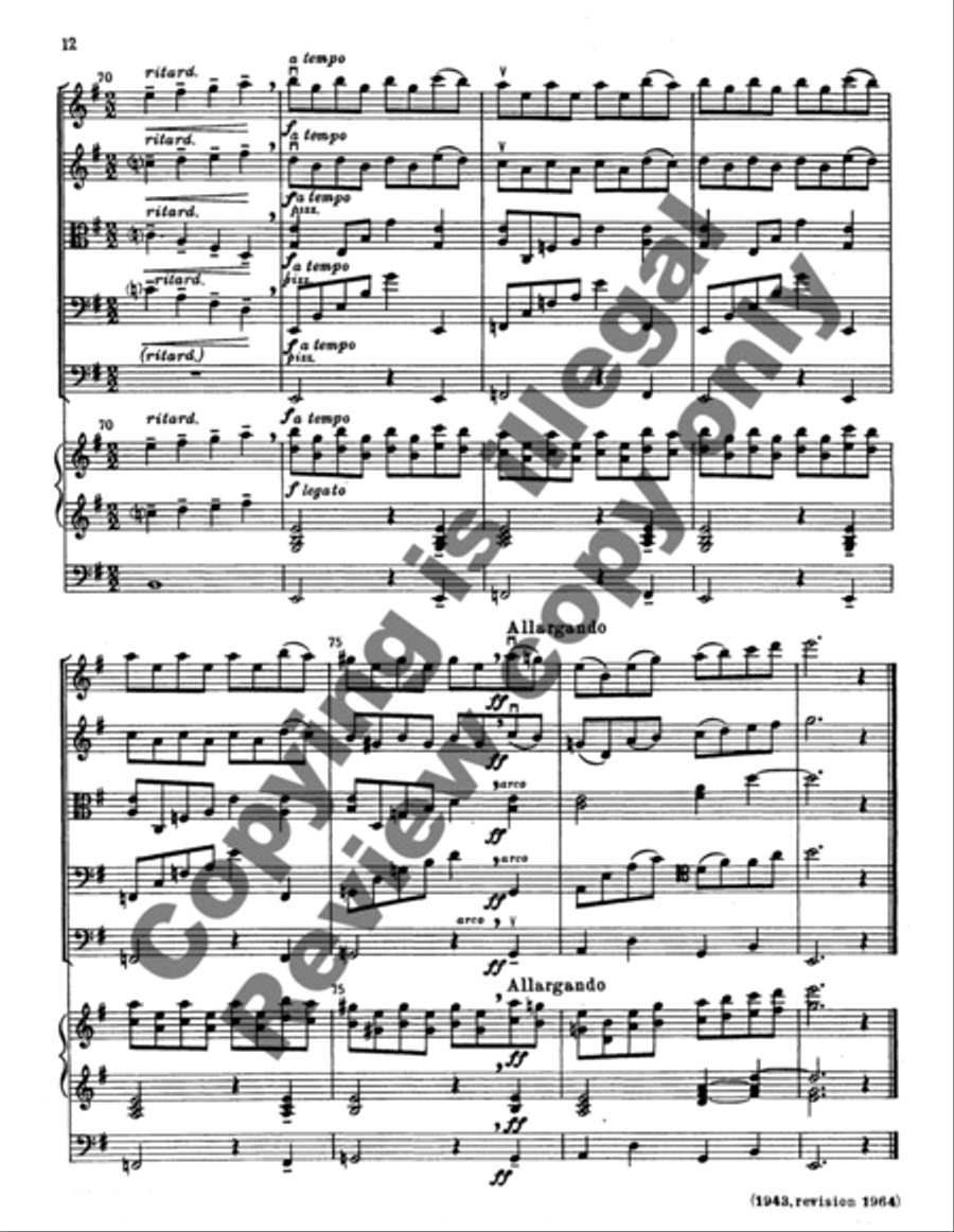 Sonata No. 1 for Organ and Strings