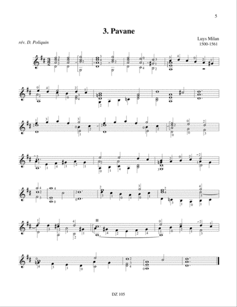 Répertoire progressif pour la guitare, vol. 5 Classical Guitar scores gallery preview page 5