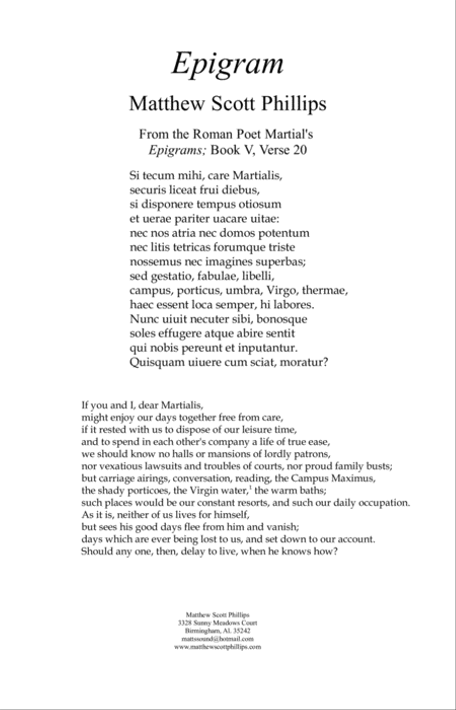 Epigram 4-Part scores gallery preview page 2