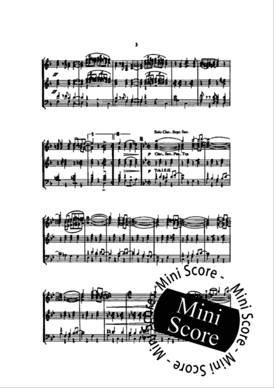 South Rampart Street Parade Fanfare Band scores gallery preview page 5