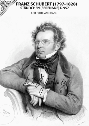 Franz Schubert - Ständchen (Serenade) D.957 for Flute and Piano