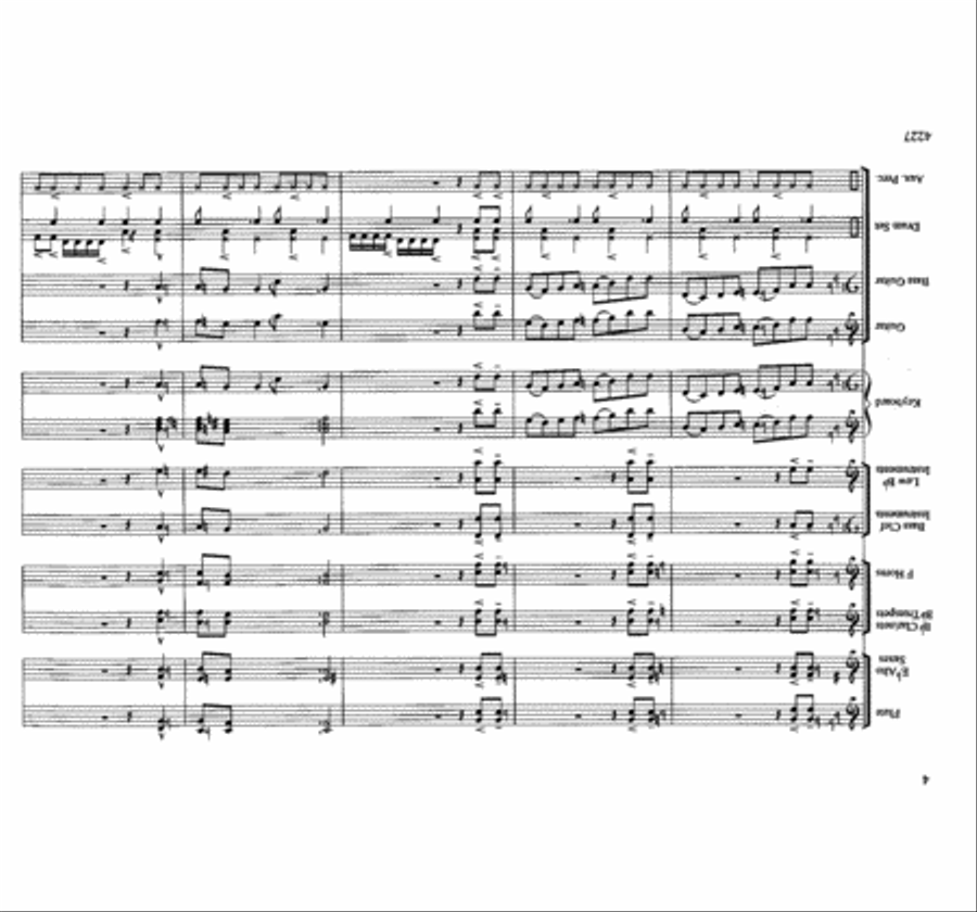 First Things First Concert Band scores gallery preview page 5