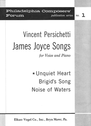 Book cover for James Joyce Songs