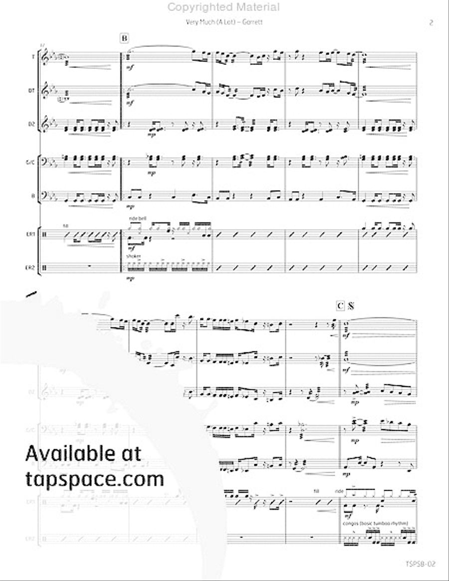 Very Much (A Lot) Steel Drum Band scores gallery preview page 4
