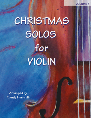 Book cover for Christmas Solos for Violin, Vol. 1