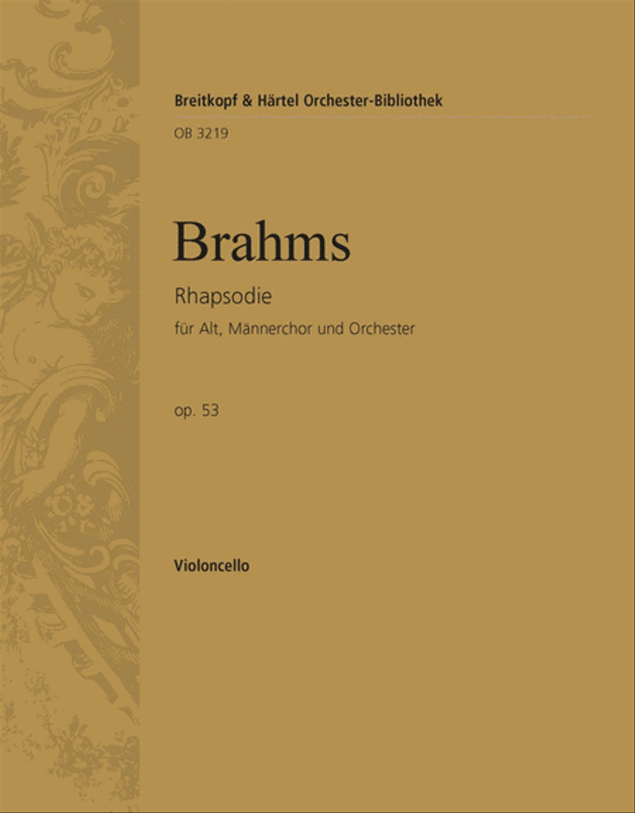 Rhapsody Op. 53 Rhapsody Op. 53 TTBB scores gallery preview page 1