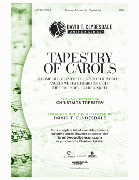 Tapestry of Carols (Accompaniment CD) image number null