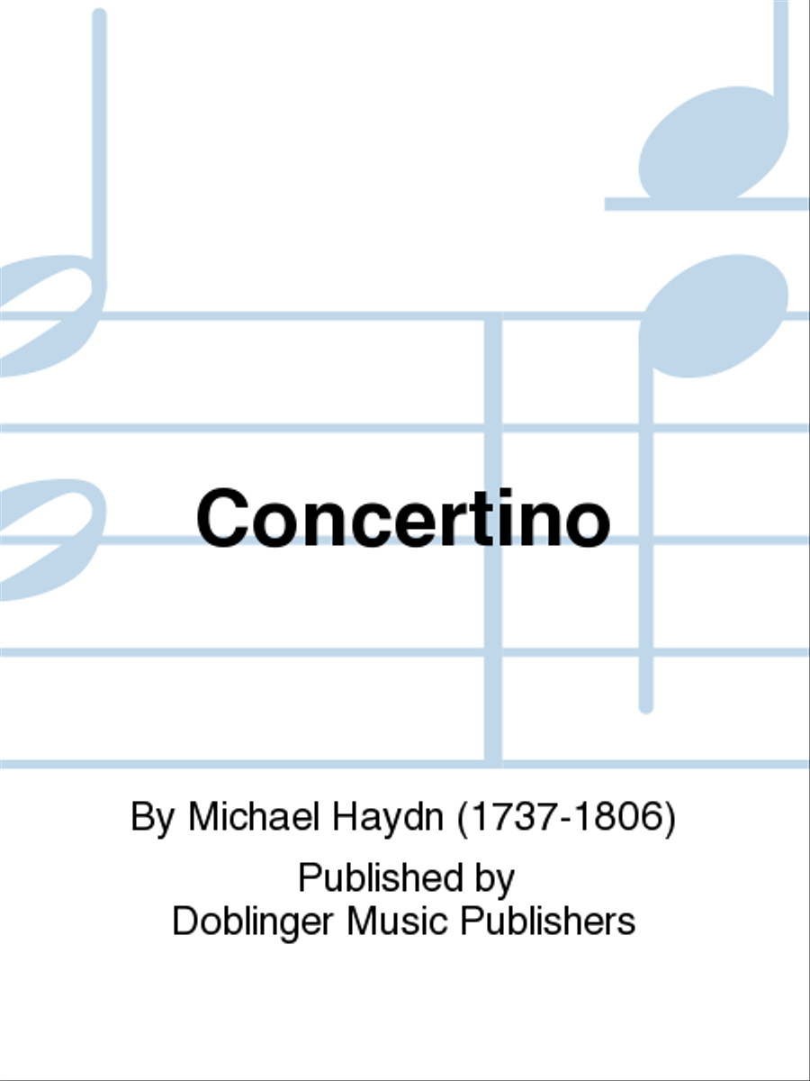 Concertino Clarinet Solo scores gallery preview page 1