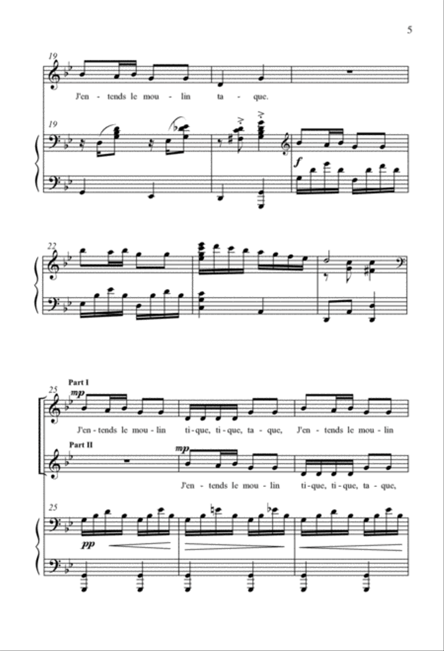 J'entends Le Moulin SA scores gallery preview page 3