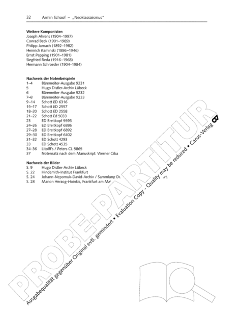 Orgelschule zur historischen Auffuhrungspraxis Organ Solo scores gallery preview page 33