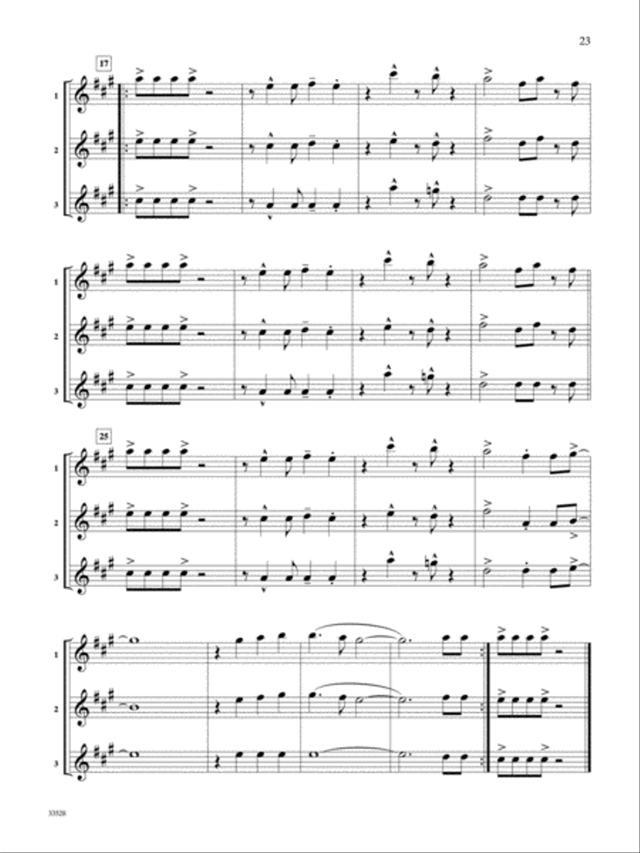 Movie Trios for All Movie Trios for All Small Ensemble scores gallery preview page 24