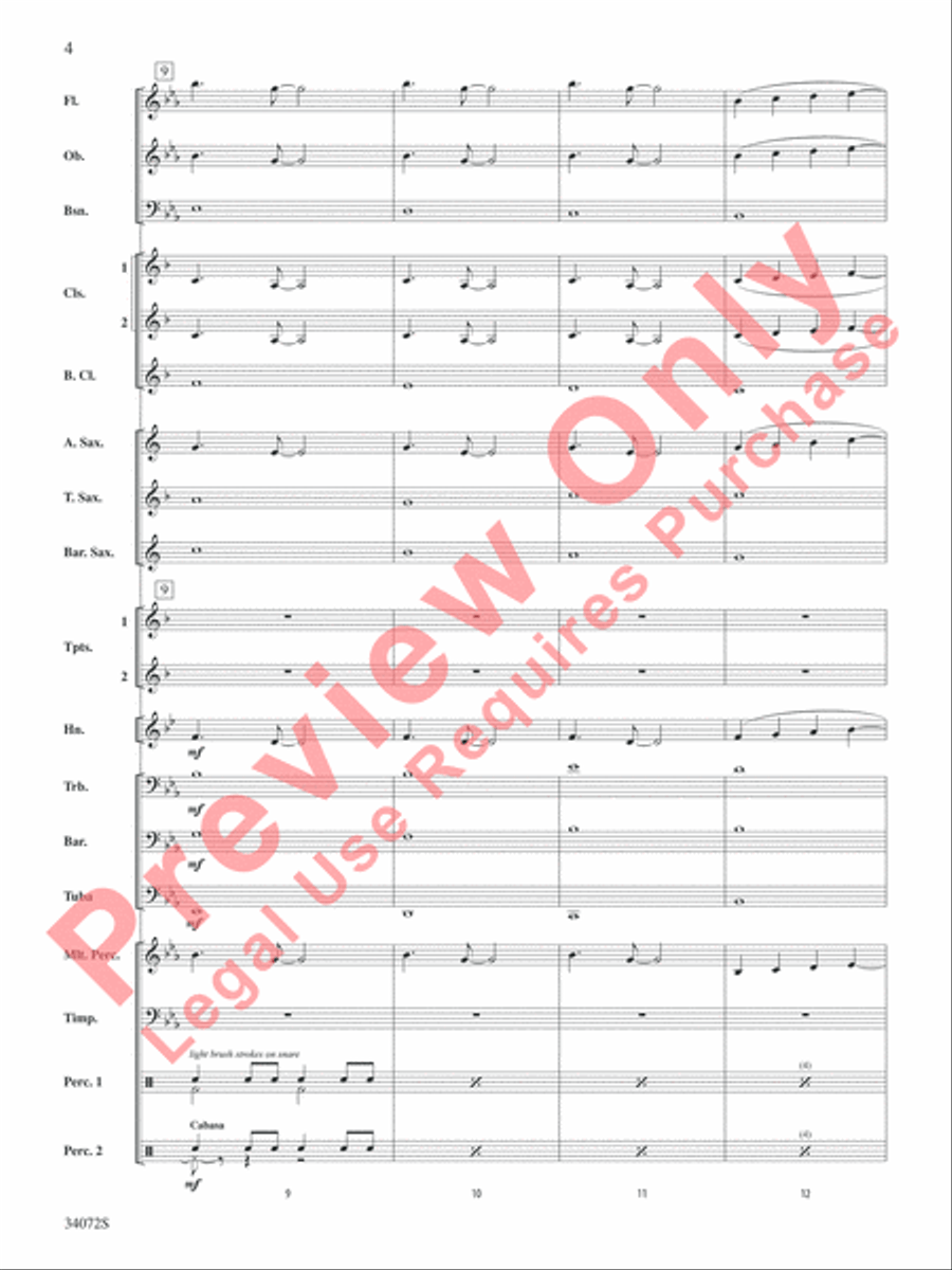 1, 2, 3, 4 1, 2, 3, 4 Concert Band scores gallery preview page 5
