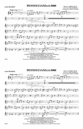 Pennsylvania 6-5000: 1st B-flat Trumpet