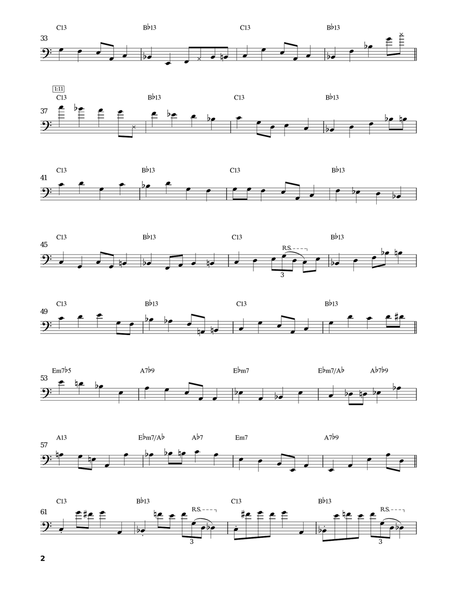 Killer Joe Bass Voice scores gallery preview page 2