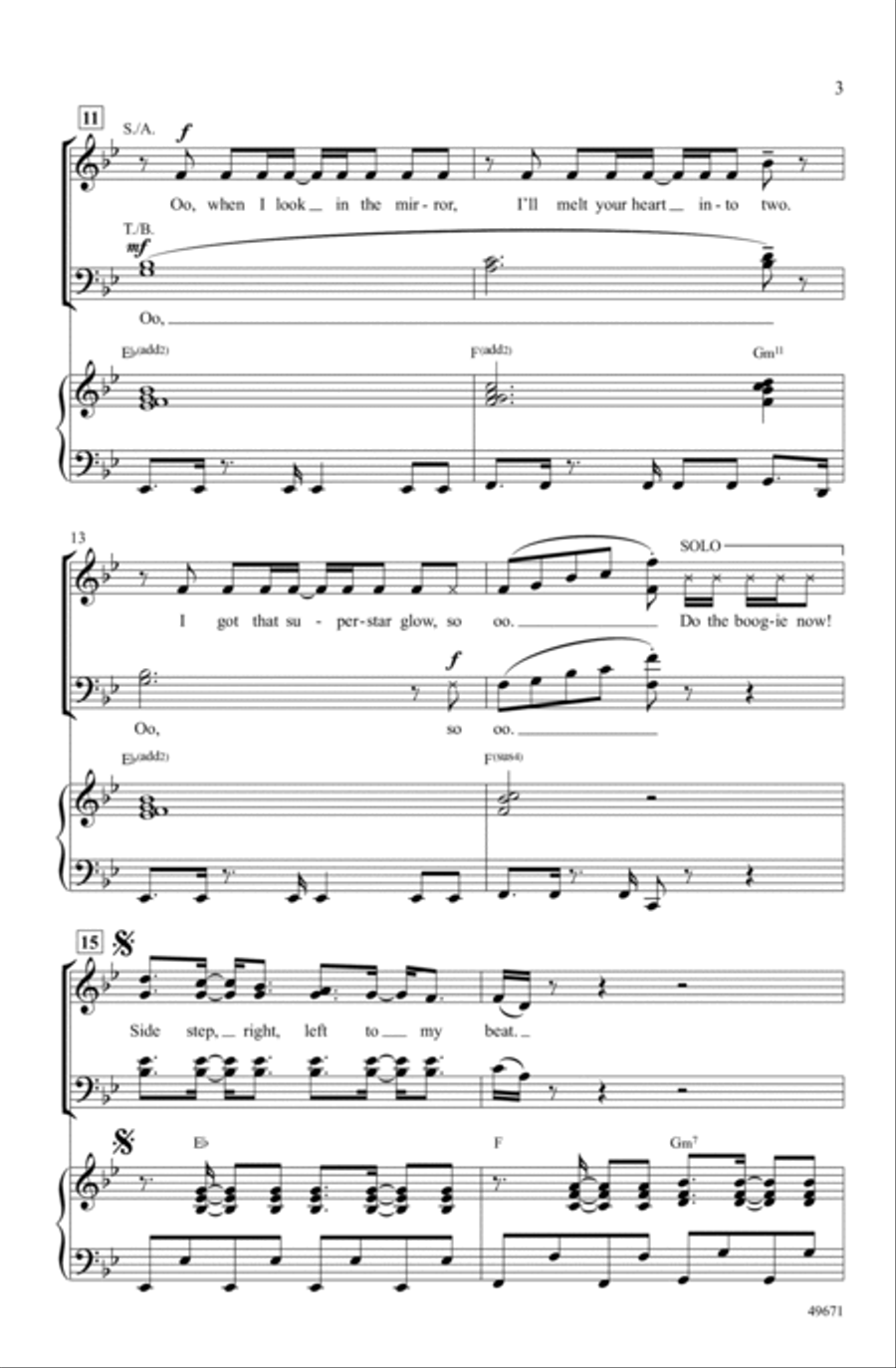 Butter Butter Choir scores gallery preview page 2