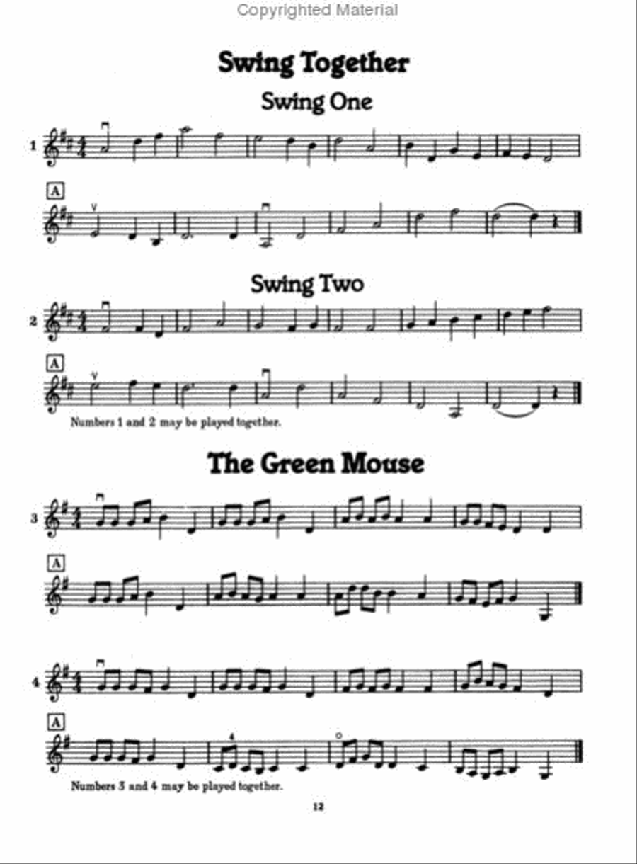 Quick Steps To Notereading, Vol 2 - Violin Chamber Orchestra scores gallery preview page 3