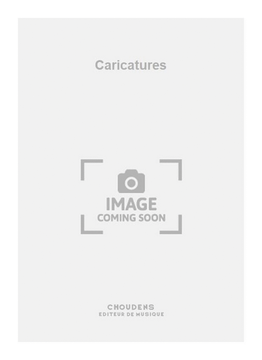 Caricatures Caricatures Bassoon Solo scores gallery preview page 1