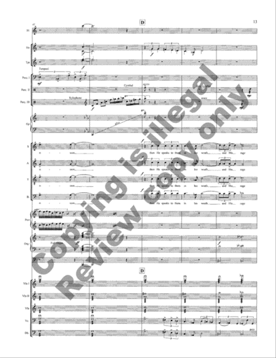 Canticles (Study Score) Choir scores gallery preview page 11