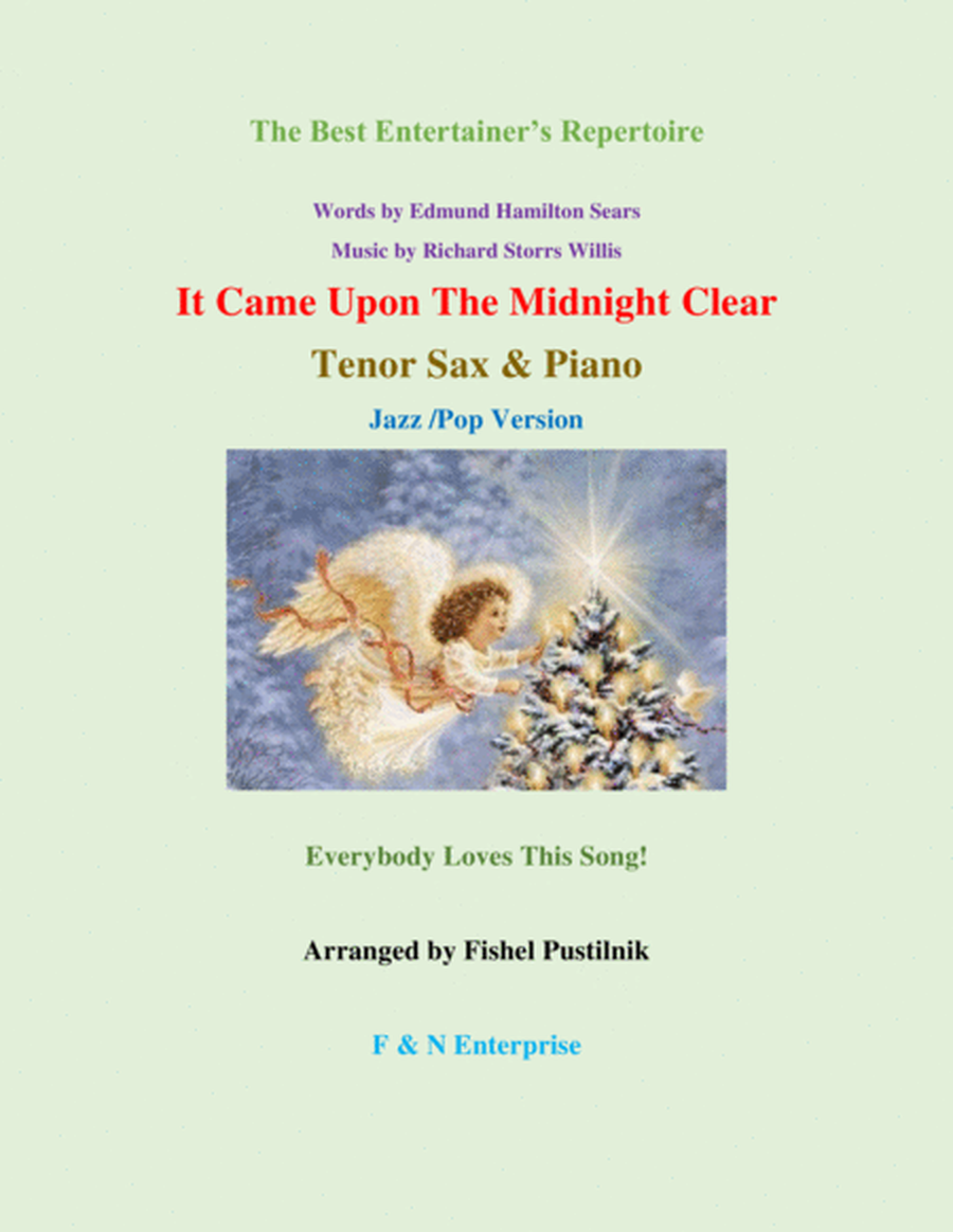 "It Came Upon The Midnight Clear" for Tenor Sax and Piano image number null