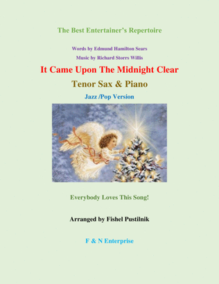 "It Came Upon The Midnight Clear" for Tenor Sax and Piano