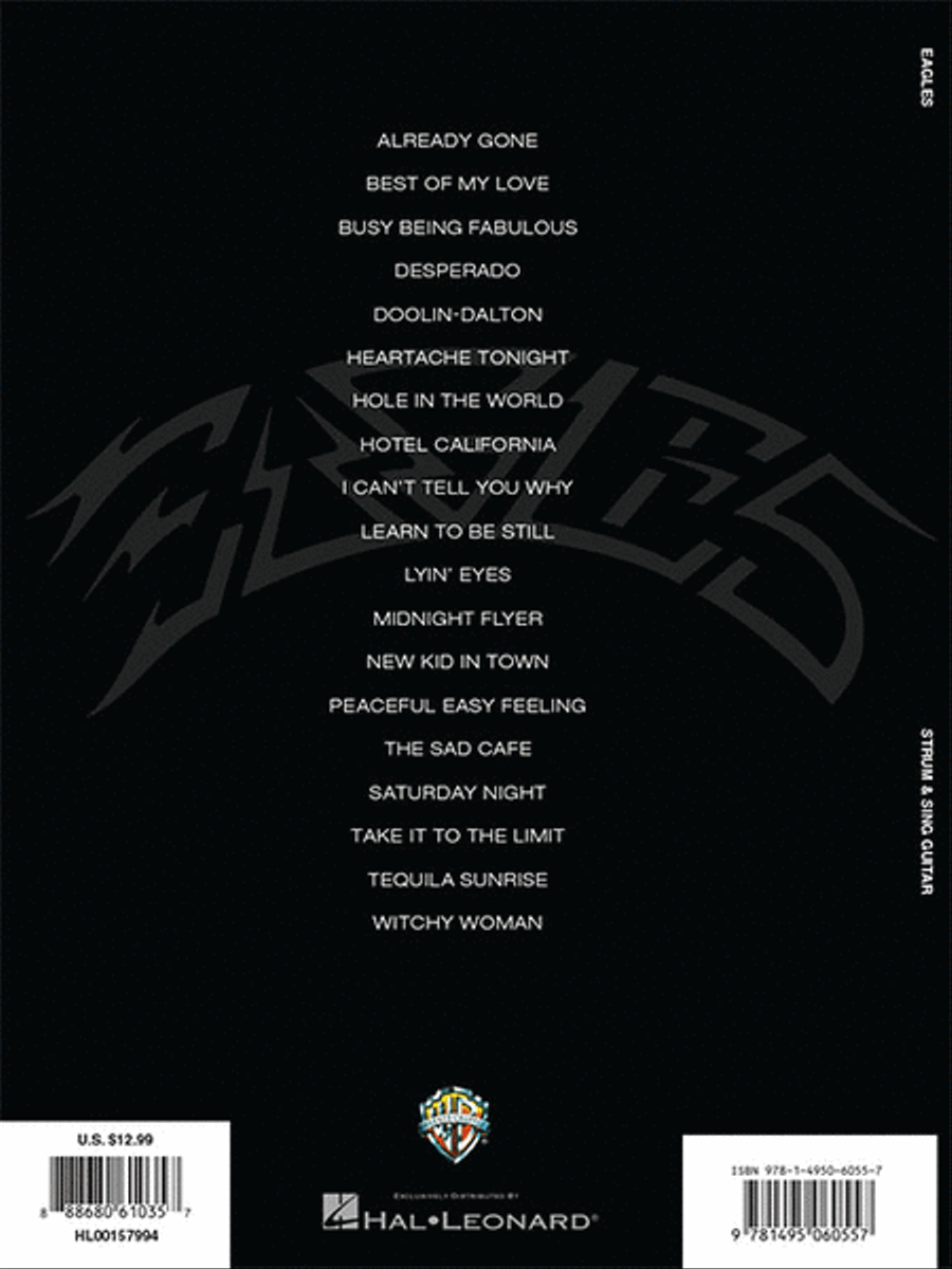 Eagles – Strum & Sing Guitar Easy Guitar scores gallery preview page 6