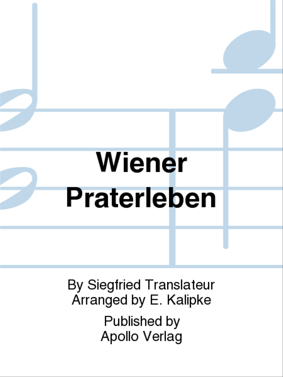 Wiener Praterleben Wiener Praterleben Mixed Choir scores gallery preview page 1