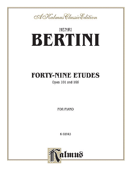 Forty-nine Etudes, Op. 101 and 166