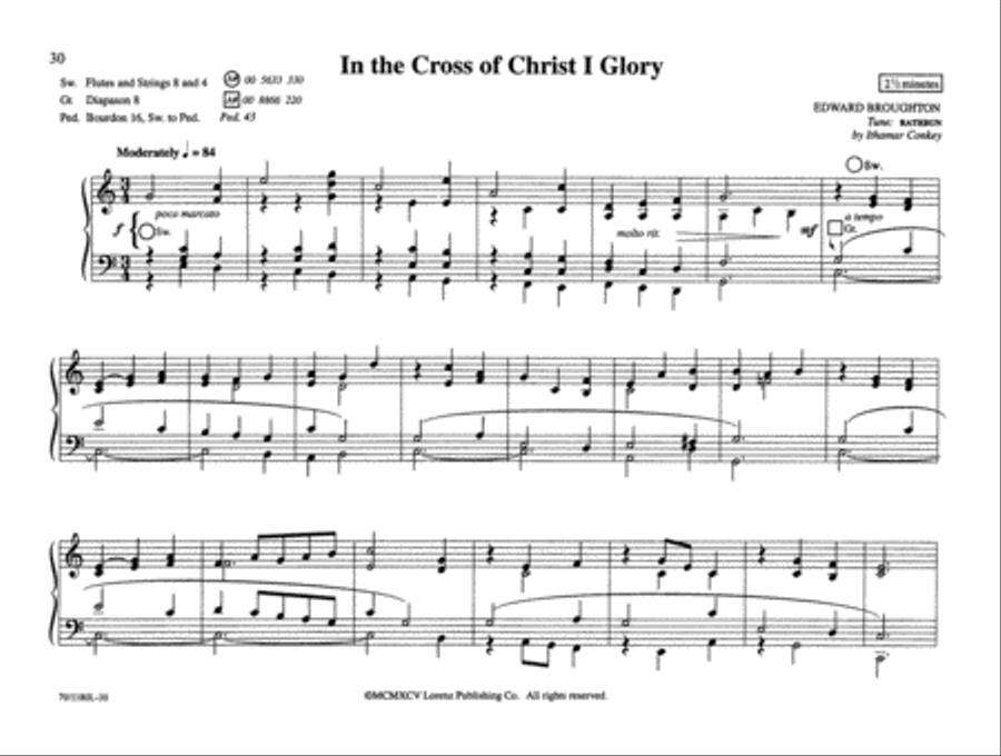 Pull Out All the Stops! for Easter Organ Solo scores gallery preview page 13