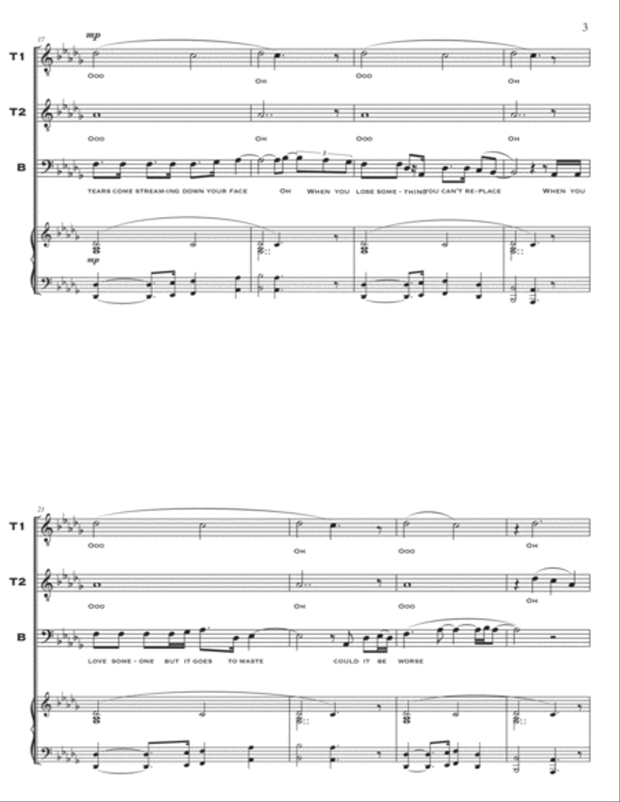 Fix You 3-Part scores gallery preview page 4