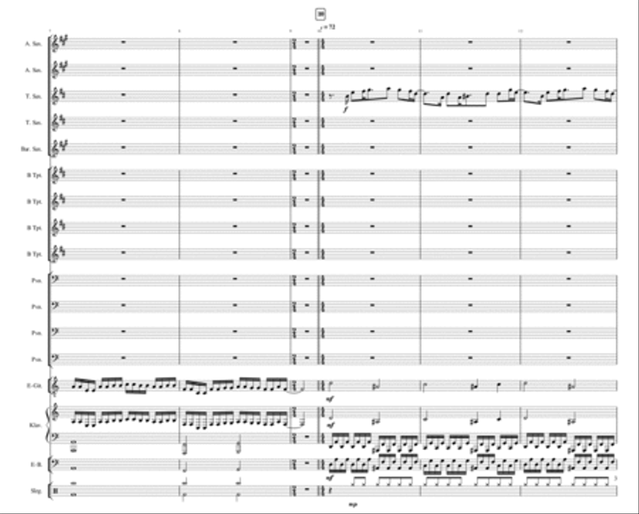 Fear Of The Dark Fear Of The Dark Jazz Ensemble scores gallery preview page 3